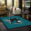 san jose sharks rug san jose sharks carpet dining room rugs indoor rugs v48
