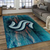 seattle kraken rug seattle kraken carpet bathroom rug indoor rug v6