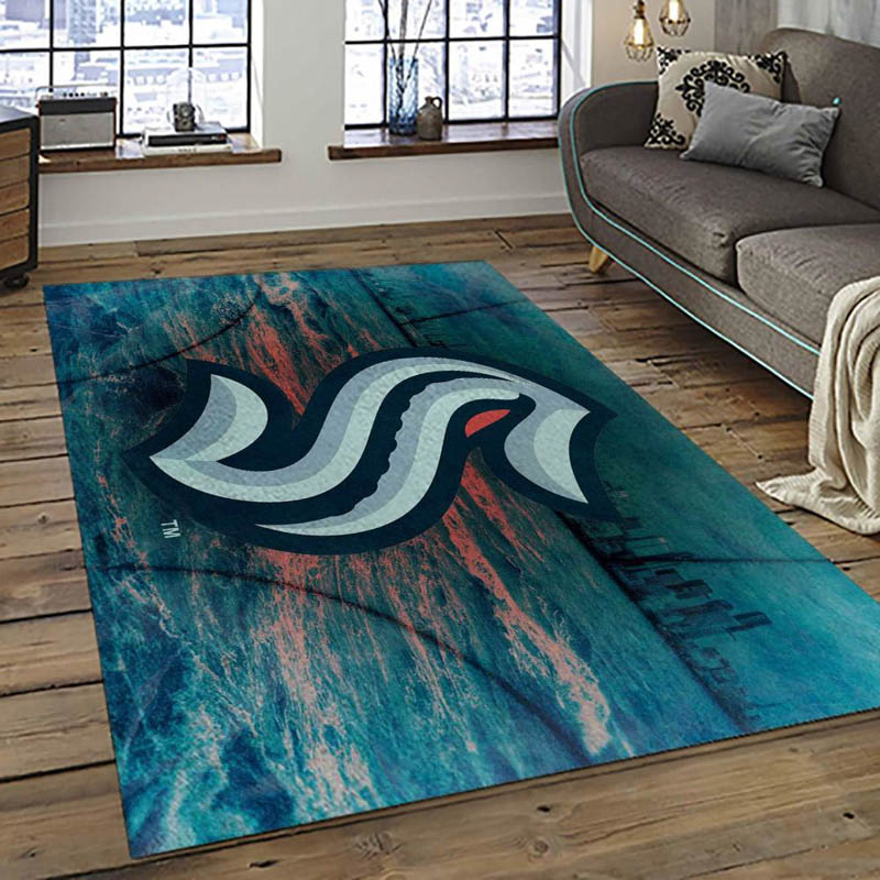 Seattle Kraken Rug Seattle Kraken Carpet Bathroom Rug Indoor Rug