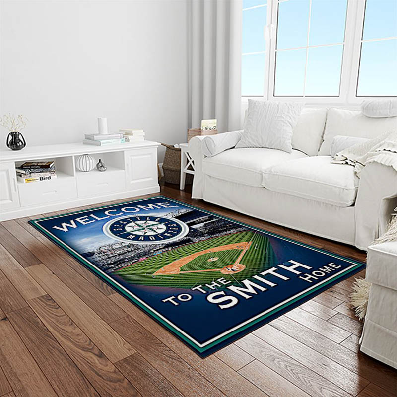 Seattle Mariners Area Rug Seattle Mariners Carpet Bathroom Rugs Indoor Rug