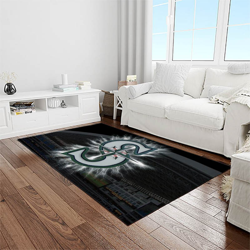 Seattle Mariners Area Rug Seattle Mariners Carpet Dining Room Rug Indoor Rug