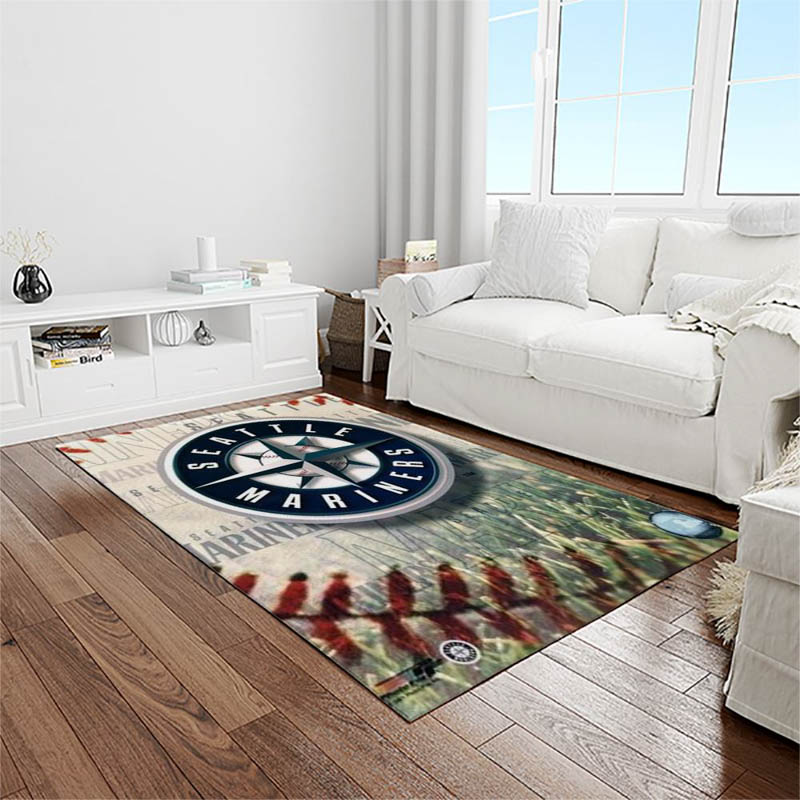 Seattle Mariners Rug Seattle Mariners Carpet Dining Room Rug Indoor Outdoor Rug