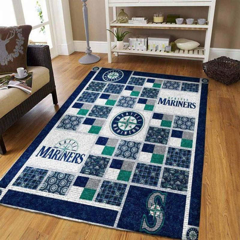 Seattle Mariners Rug Seattle Mariners Carpet Living Room Area Rug Indoor Outdoor Rug