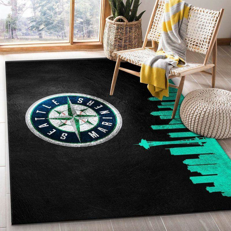 Seattle Mariners Rug Seattle Mariners Carpet Living Room Rug Outdoor Rug