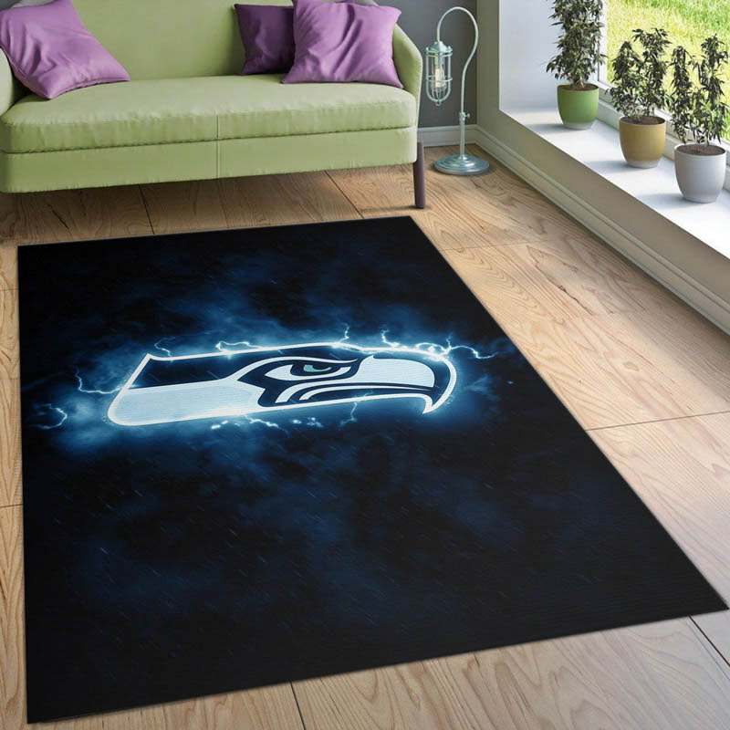 Seattle Seahawks Area Rug Seattle Seahawks Carpet Bedroom Rug Indoor Rug