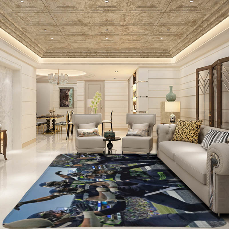 Seattle Seahawks Area Rug Seattle Seahawks Carpet Living Room Area Rug Indoor Rugs
