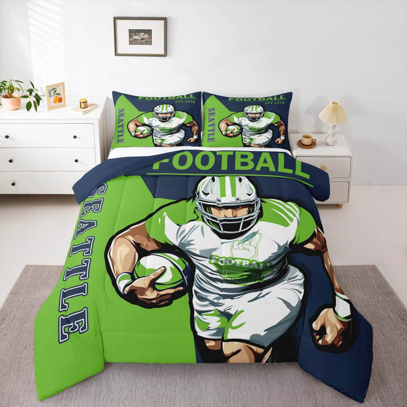 Seattle Seahawks Bed Set Quilt Sets Quilts Bedroom Bedding Sets