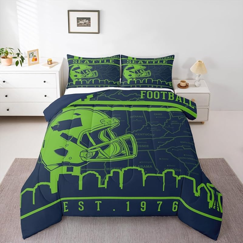 Seattle Seahawks Bed Sets Quilt Set Quilts Bedroom Bedding Sets