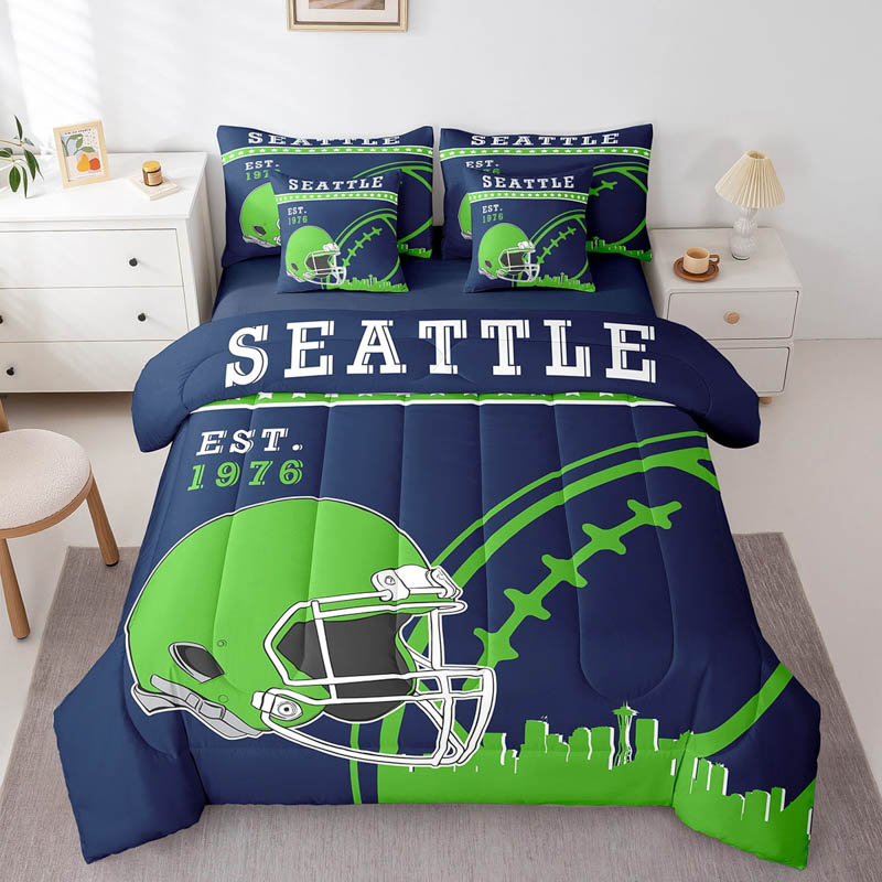 Seattle Seahawks Bed Sets Quilt Sets Quilt Bedroom Bedding Sets