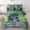 seattle seahawks bedding set quilt set quilt bedroom bedding set v41