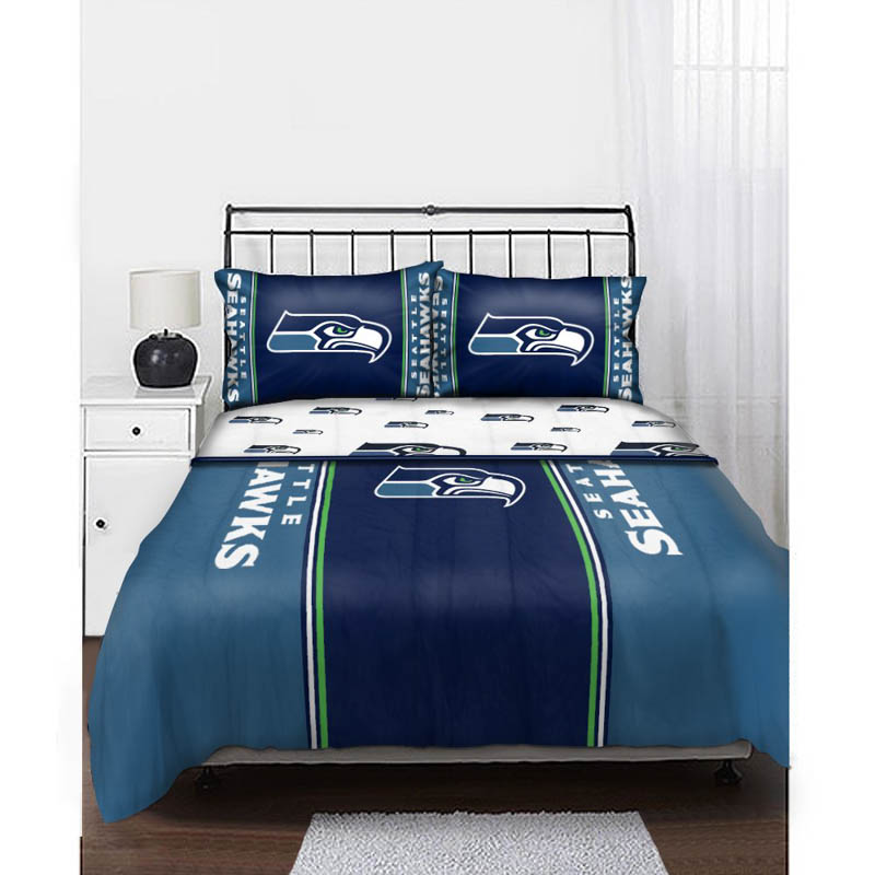 Seattle Seahawks Bedding Set Quilt Set Quilts Bedroom Bedding Sets