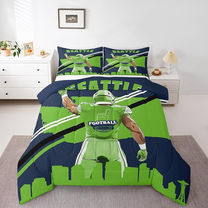 Seattle Seahawks Bedding Set Quilt Sets Quilts Bedroom Bedding Sets