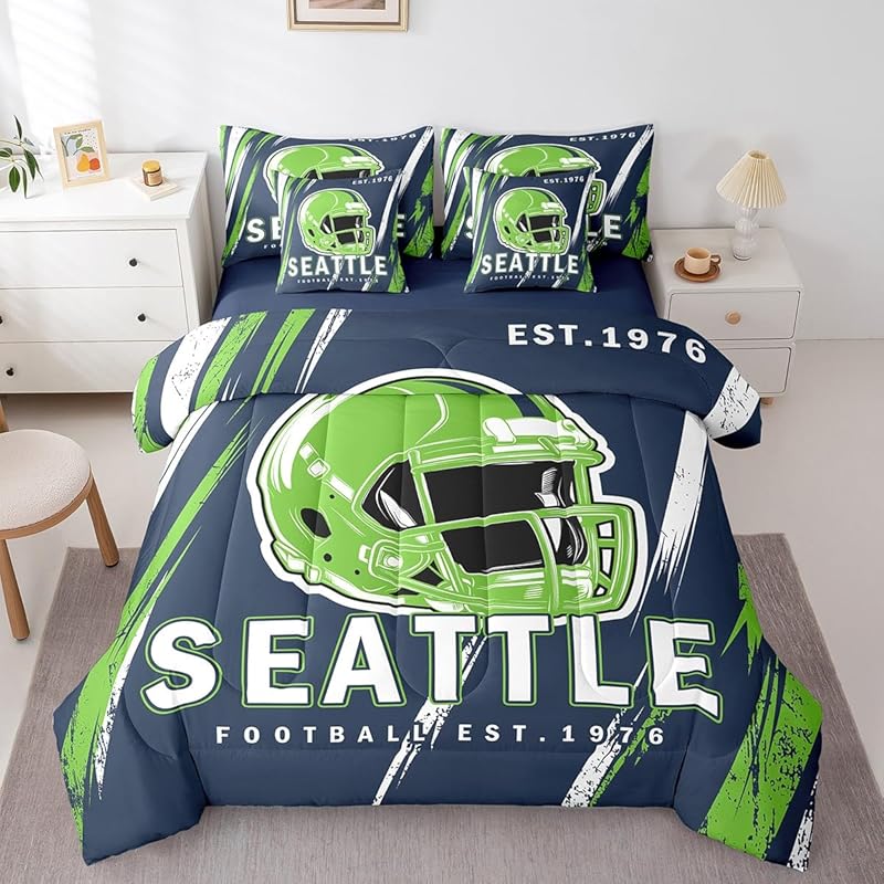 Seattle Seahawks Bedding Sets Quilt Set Quilts Bedroom Bedding Set
