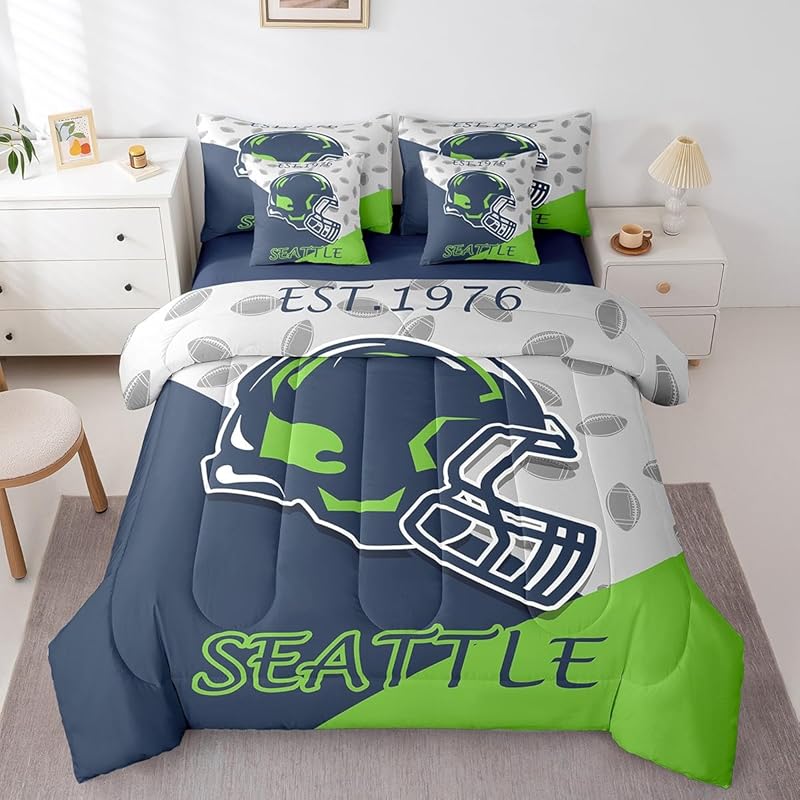 Seattle Seahawks Bedding Sets Quilt Set Quilts Bedroom Bedding Sets