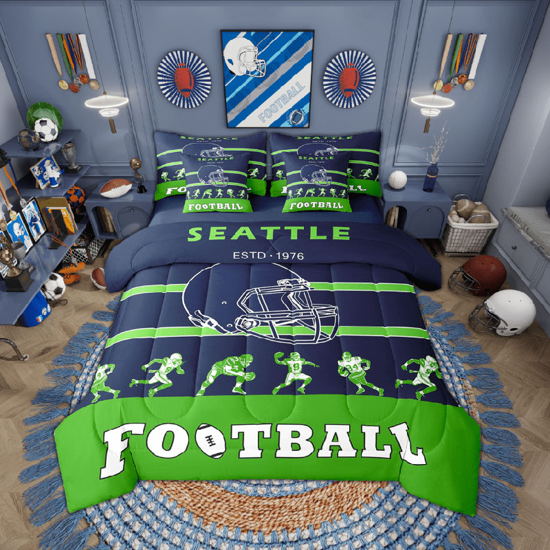 Seattle Seahawks Bedding Sets Quilt Set Quilts Bedroom Bedding Sets