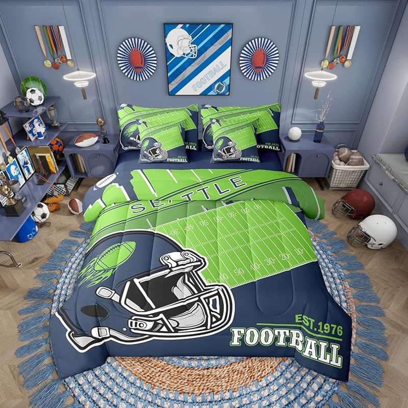 Seattle Seahawks Bedding Sets Quilt Sets Quilts Bedroom Bedding Set