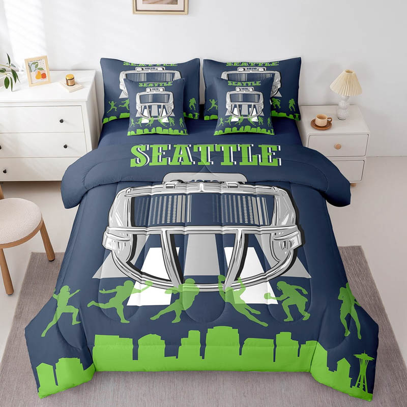 Seattle Seahawks Bedding Sets Quilt Sets Quilts Bedroom Bedding Set