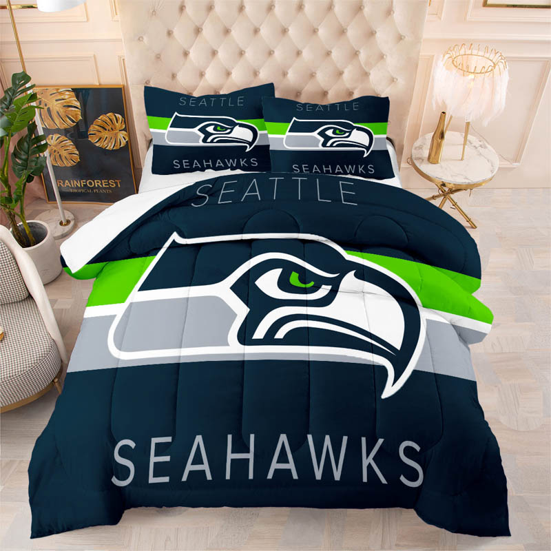 Seattle Seahawks Bedding Sets Quilt Sets Quilts Bedroom Bedding Set