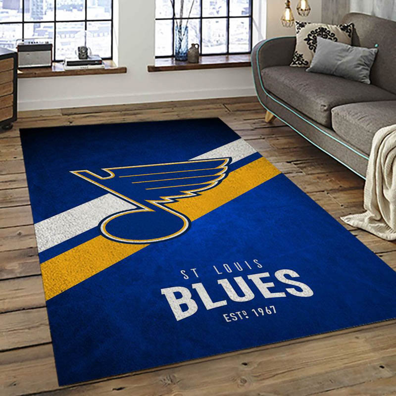 St Louis Blues Area Rug St Louis Blues Carpet Bathroom Rugs Indoor Rugs