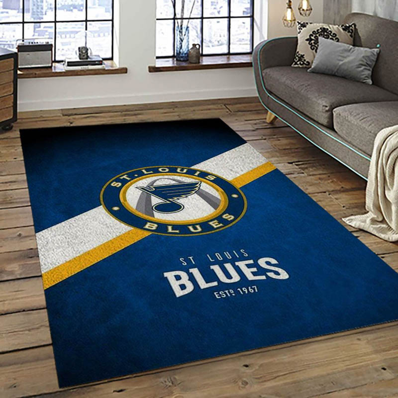 St Louis Blues Area Rug St Louis Blues Carpet Bedroom Rug Indoor Rugs