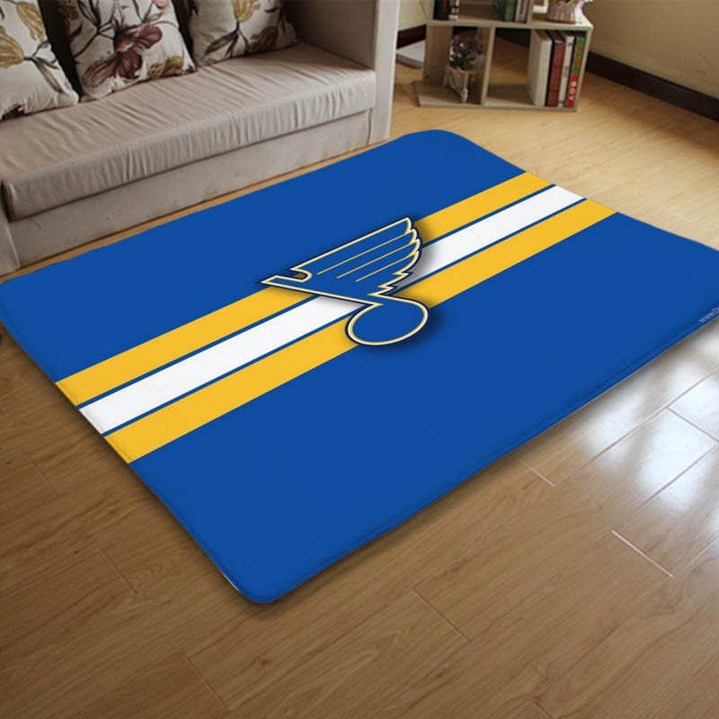 St Louis Blues Rug St Louis Blues Carpet Kitchen Rug Indoor Rug