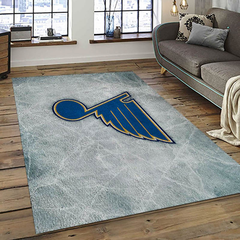 St Louis Blues Rug St Louis Blues Carpet Kitchen Rug Indoor Rugs