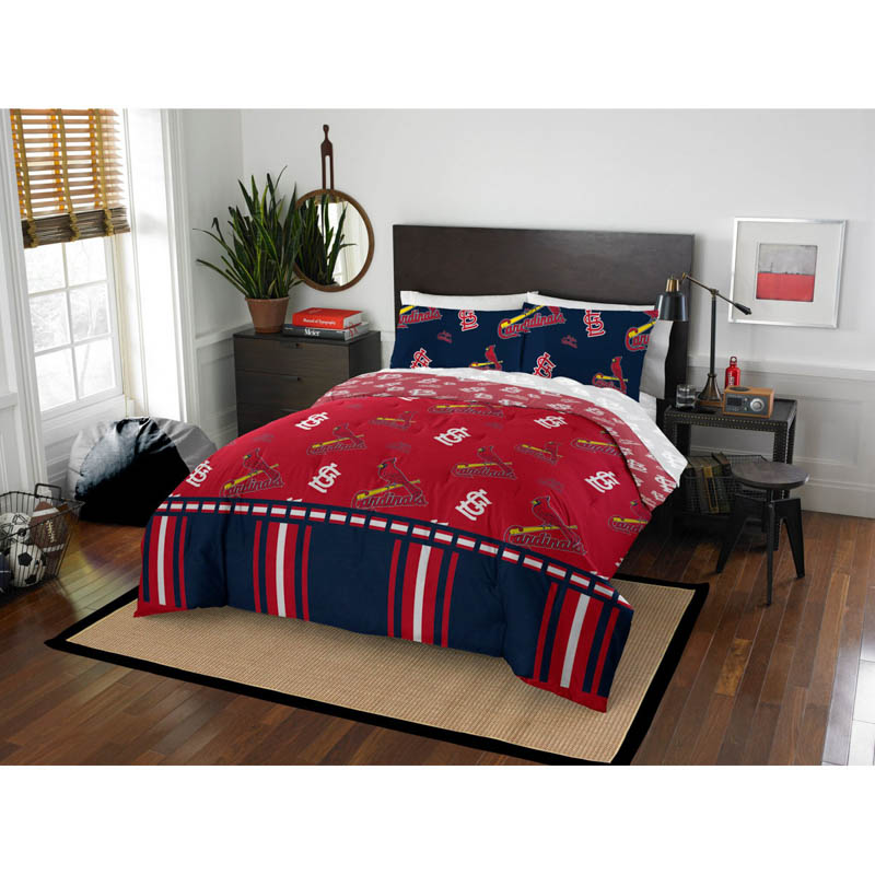 St Louis Cardinals Bed Set Quilt Sets Quilt Bedroom Bedding Set