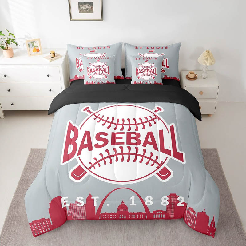 St Louis Cardinals Bedding Sets Quilt Set Quilt Bedroom Bedding Sets