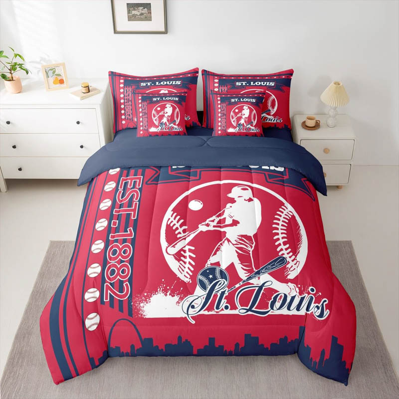 St Louis Cardinals Bedding Sets Quilt Sets Quilt Bedroom Bedding Sets