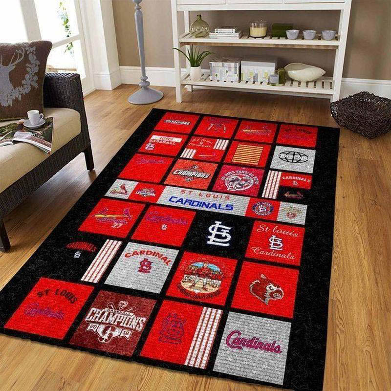 St Louis Cardinals Rug St Louis Cardinals Carpet Living Room Rug Indoor Rug
