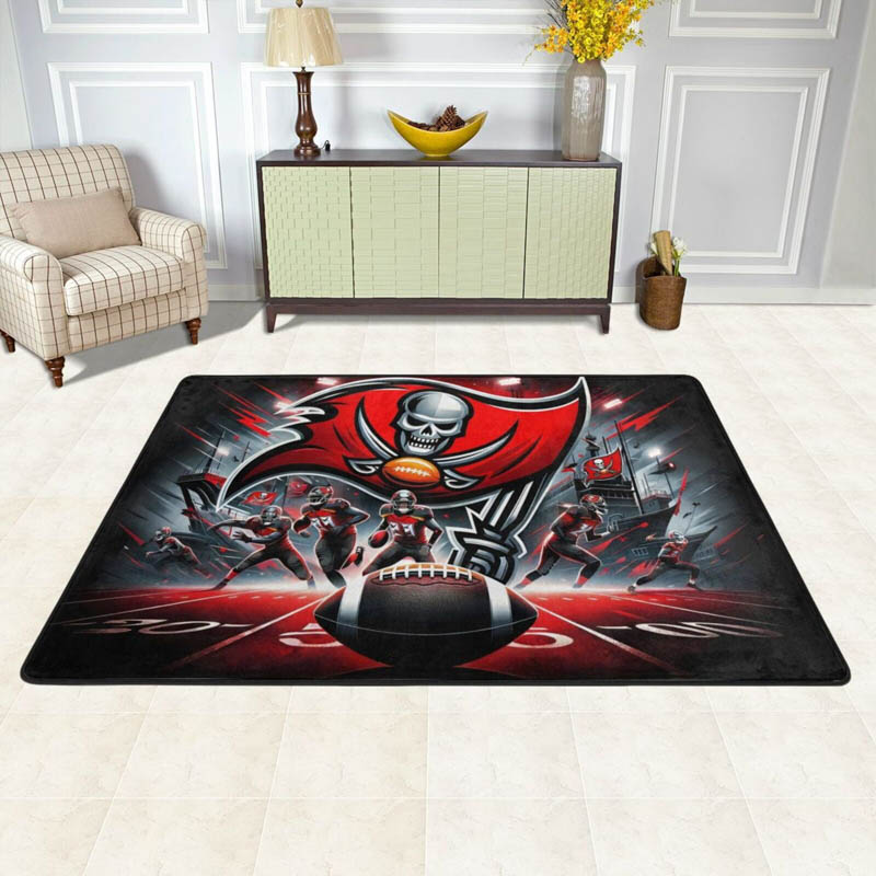 Tampa Bay Buccaneers Area Rug Tampa Bay Buccaneers Carpet Kitchen Rug Indoor Outdoor Rug
