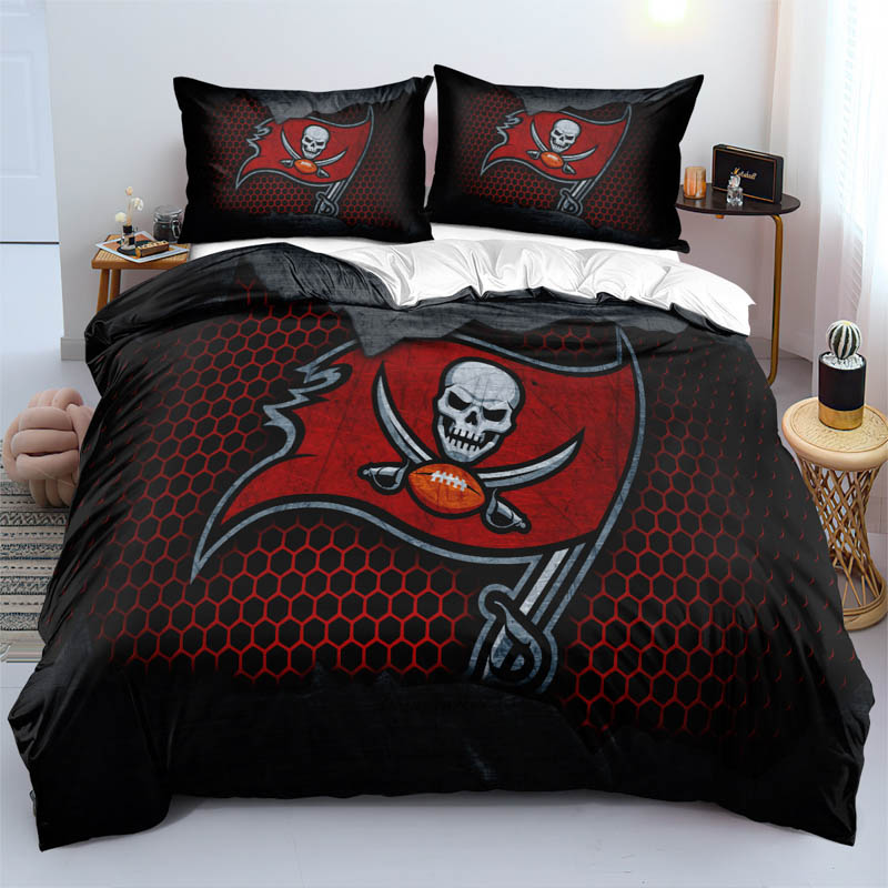 Tampa Bay Buccaneers Bed Set Quilt Set Quilt Bedroom Bedding Set