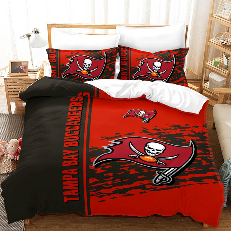 Tampa Bay Buccaneers Bed Set Quilt Set Quilt Bedroom Bedding Set