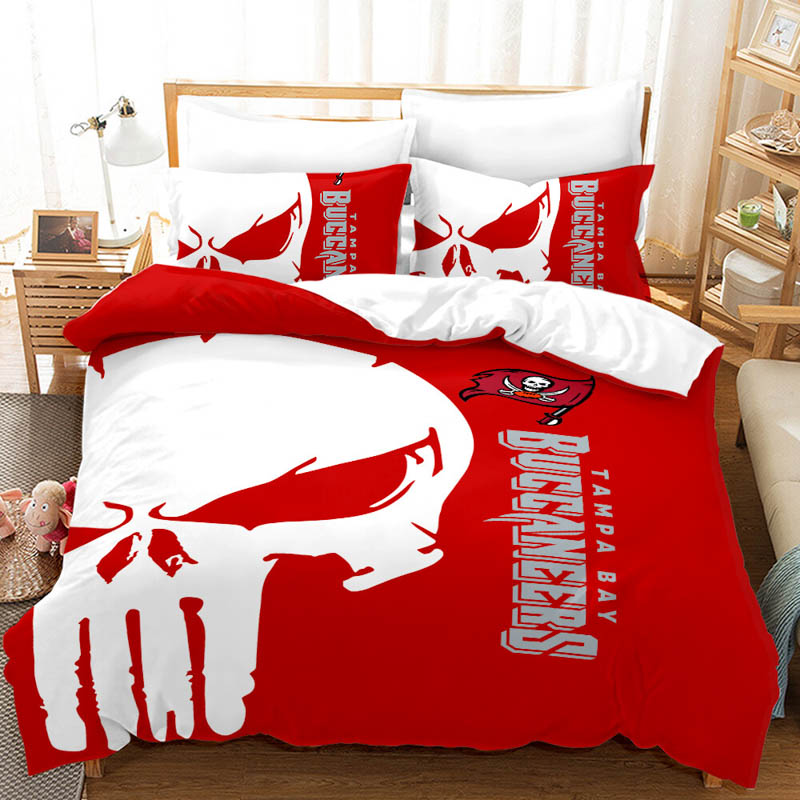 Tampa Bay Buccaneers Bed Set Quilt Set Quilts Bedroom Bedding Set