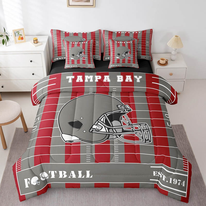Tampa Bay Buccaneers Bed Set Quilt Sets Quilt Bedroom Bedding Sets