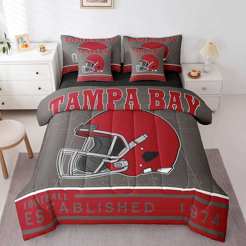 Tampa Bay Buccaneers Bed Set Quilt Sets Quilt Bedroom Bedding Sets