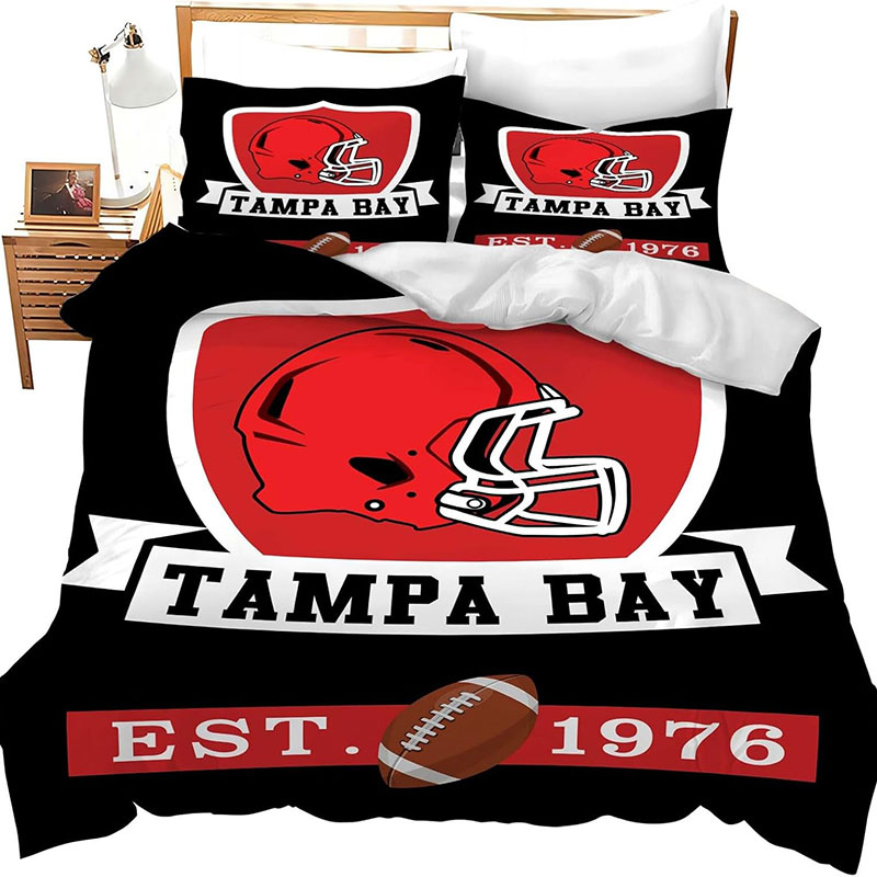 Tampa Bay Buccaneers Bedding Set Quilt Set Quilt Bedroom Bedding Set
