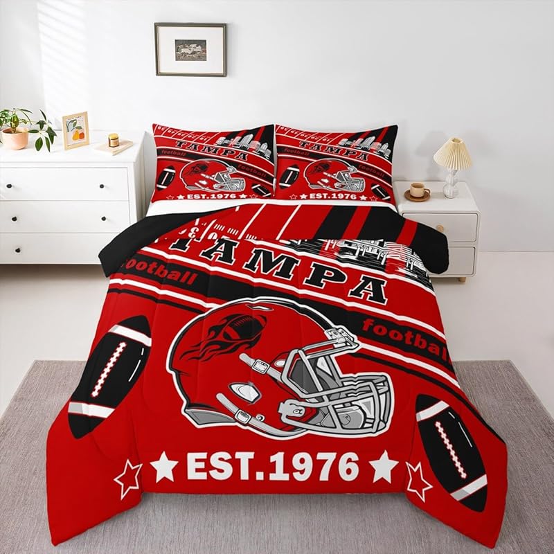 Tampa Bay Buccaneers Bedding Set Quilt Set Quilt Bedroom Bedding Sets