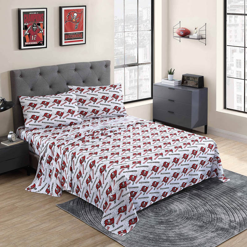 Tampa Bay Buccaneers Bedding Set Quilt Set Quilts Bedroom Bedding Set