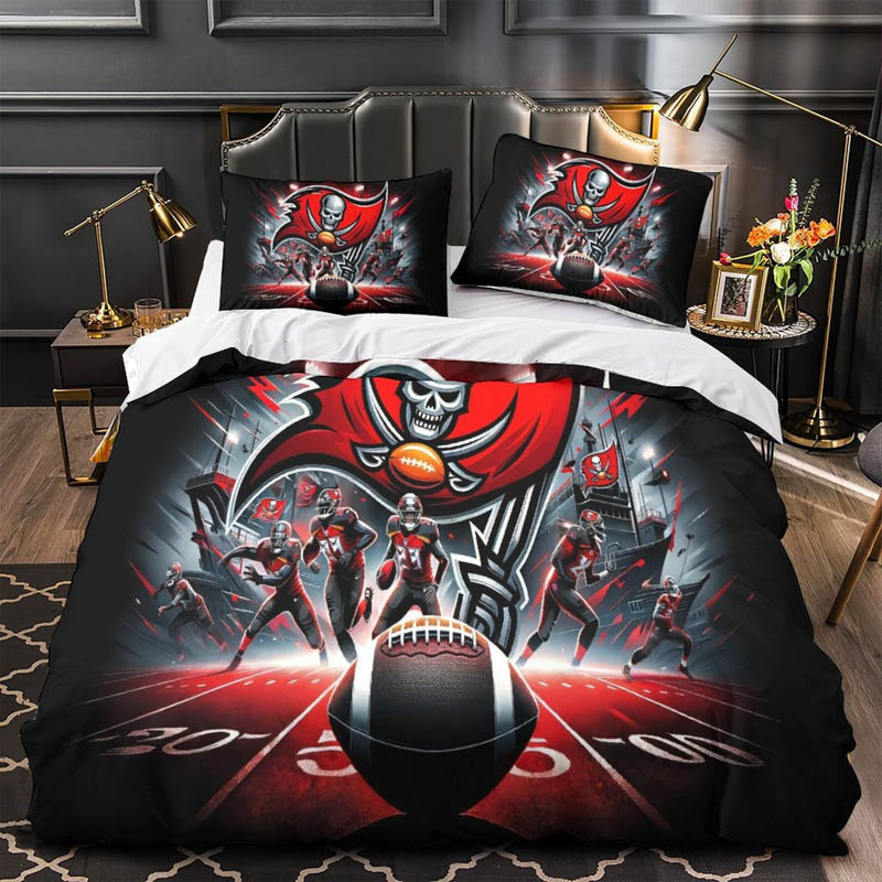 Tampa Bay Buccaneers Bedding Set Quilt Sets Quilts Bedroom Bedding Set