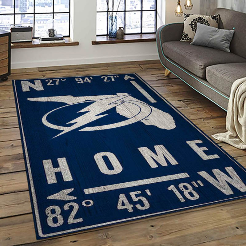 Tampa Bay Lightning Area Rug Tampa Bay Lightning Carpet Dining Room Rugs Indoor Rug