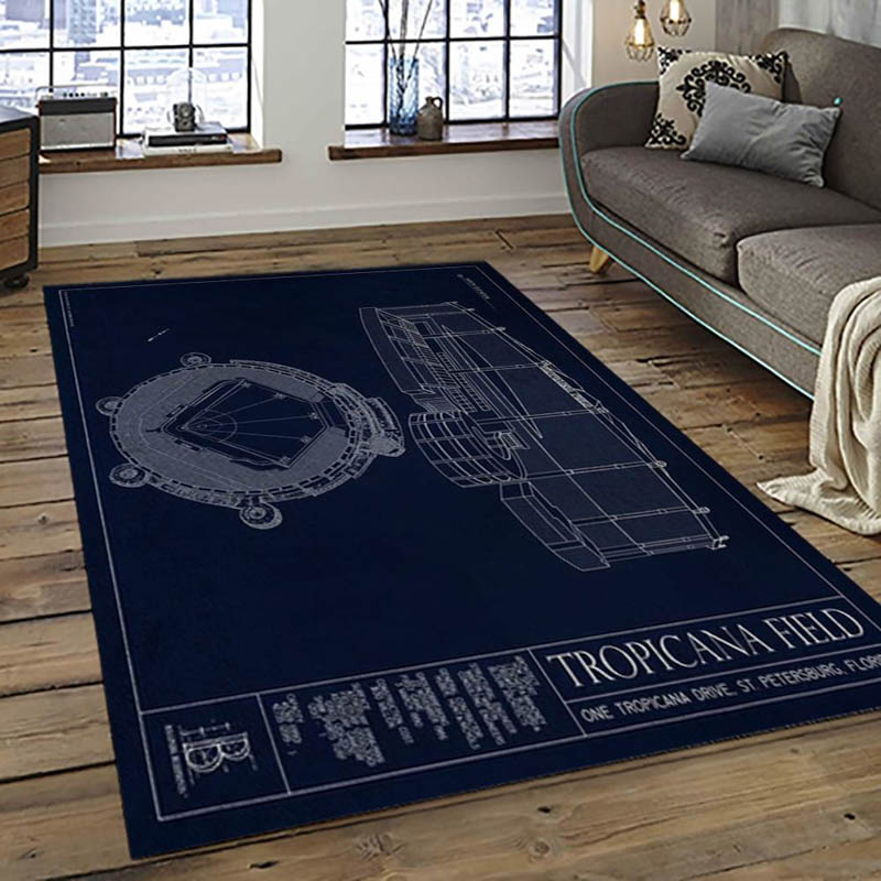 Tampa Bay Rays Area Rug Tampa Bay Rays Carpet Dining Room Rugs Indoor Outdoor Rug