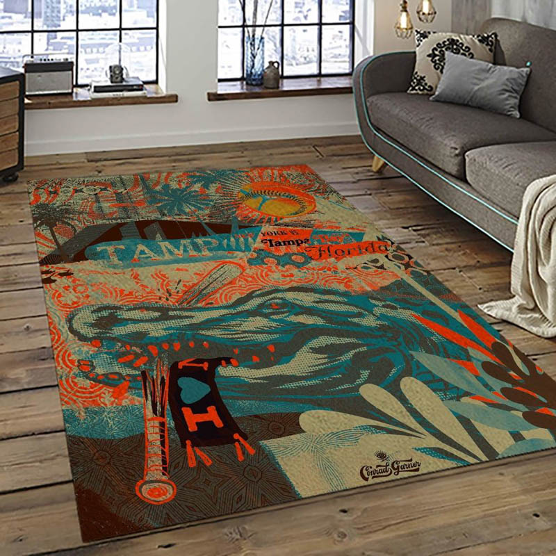 Tampa Bay Rays Area Rug Tampa Bay Rays Carpet Dining Room Rugs Indoor Rugs