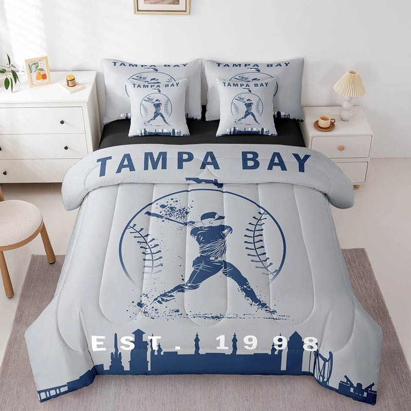 Tampa Bay Rays Bed Sets Quilt Sets Quilt Bedroom Bedding Sets
