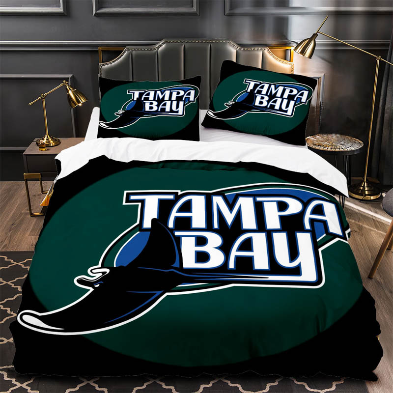 Tampa Bay Rays Bedding Set Quilt Sets Quilt Bedroom Bedding Set