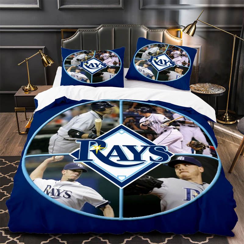 Tampa Bay Rays Bedding Set Quilt Sets Quilt Bedroom Bedding Sets