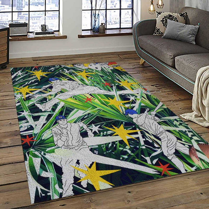 Tampa Bay Rays Rug Tampa Bay Rays Carpet Bathroom Rug Indoor Rug