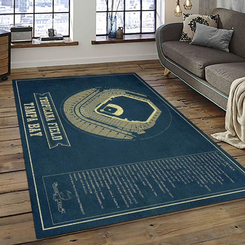 Tampa Bay Rays Rug Tampa Bay Rays Carpet Dining Room Rug Indoor Outdoor Rug