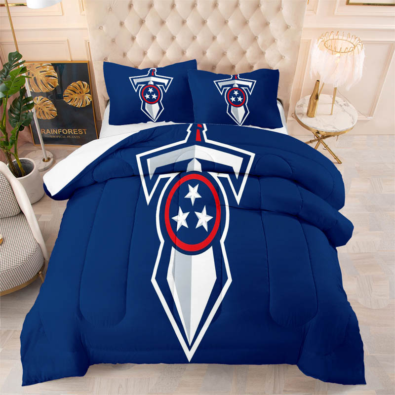 Tennessee Titans Bedding Set Quilt Set Quilt Bedroom Bedding Sets