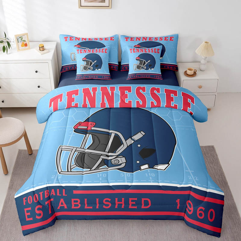 Tennessee Titans Bedding Set Quilt Sets Quilt Bedroom Bedding Set